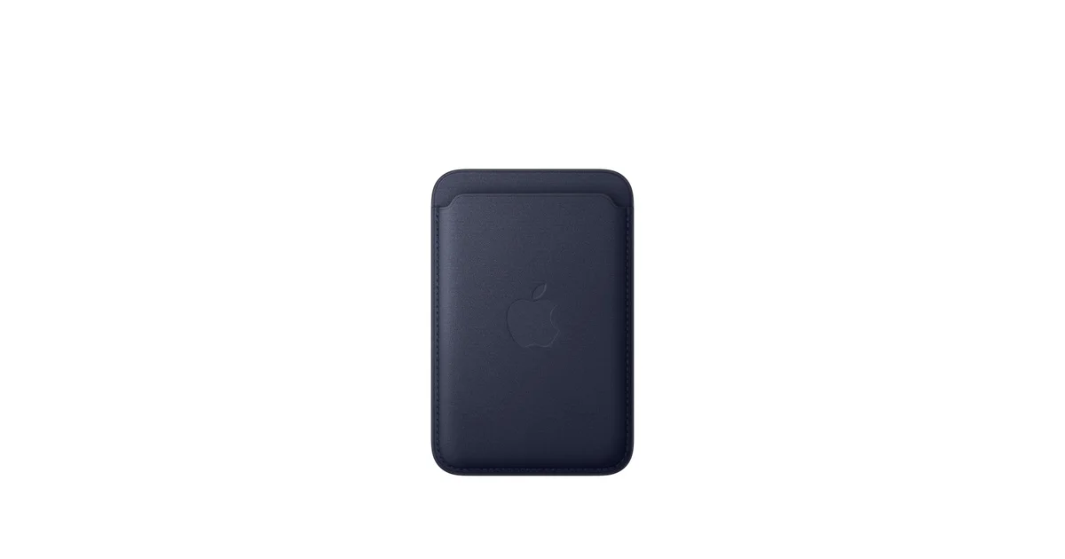 Carteira de tecido FineWoven com MagSafe