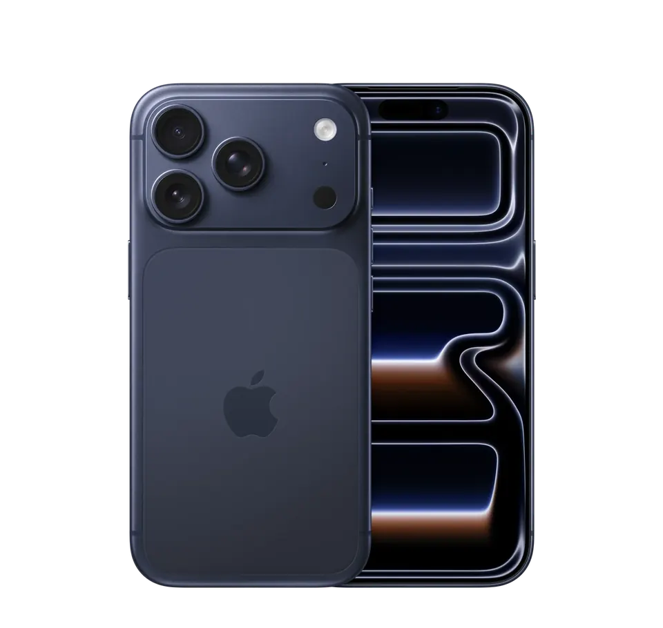 iPhone 17 Pro em acabamento laranja
